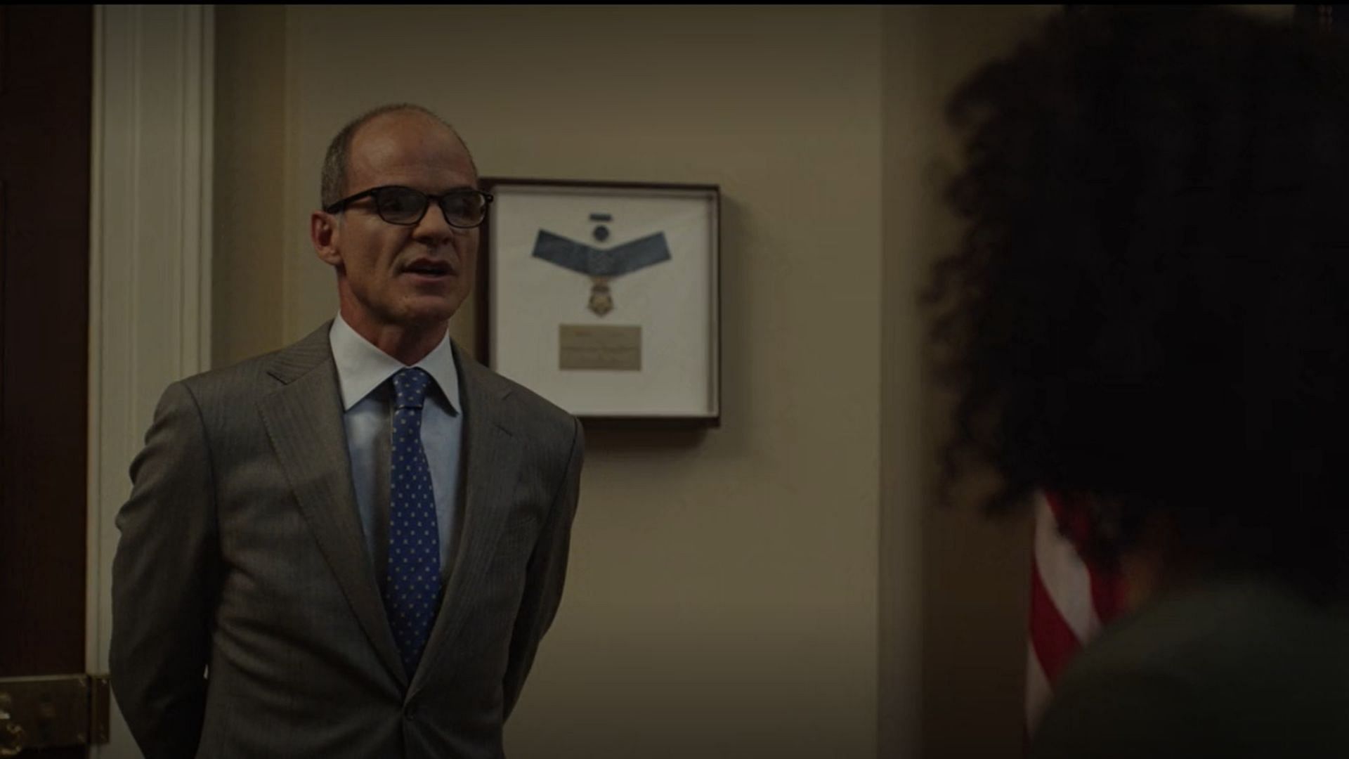 Doug Stamper is someone who knows all the dark secrets (Image via Netflix)